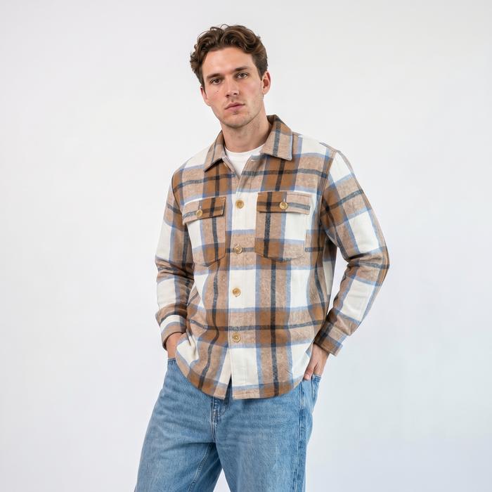Woodsman Flannel Over Shirt Jacket – Kemeja Jaket Pria Kotak Premium Vol. 4