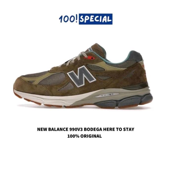 Sepatu New Balance 990v3 Bodega BNIB