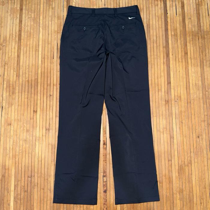 NIKE GOLF DRY-FIT BLACK REGULAR FIT TROUSERS PANTS