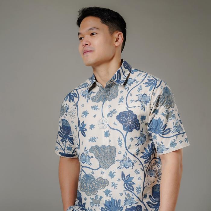 【NEW】 MANDALAS PADILLA - KEMEJA BATIK PRIA  LENGAN PENDEK