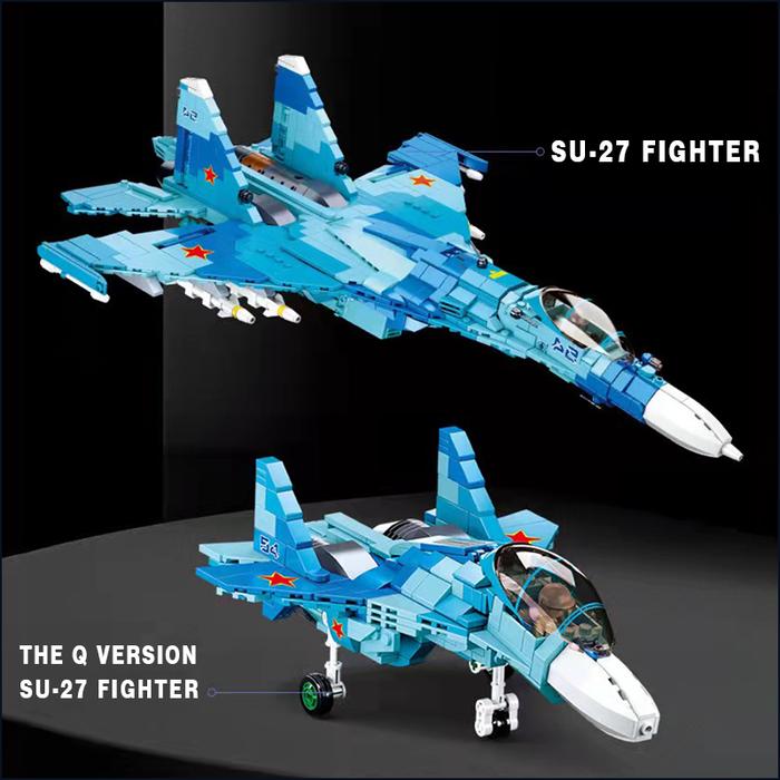 Sluban Military Air Force Weapon Sukhoi Su-27 Su-57 Flanker Fighter