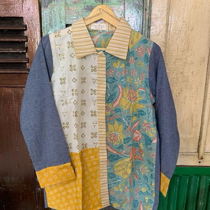 Batik Luwes Putera - atasan blus