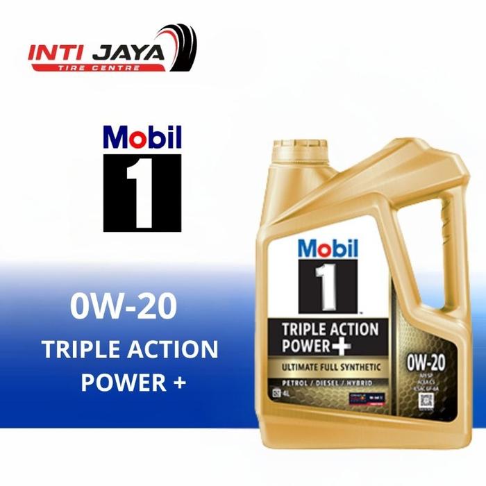 ( 4 Liter ) Oli Mesin - Mobil 1 Triple Action Power 0W-20