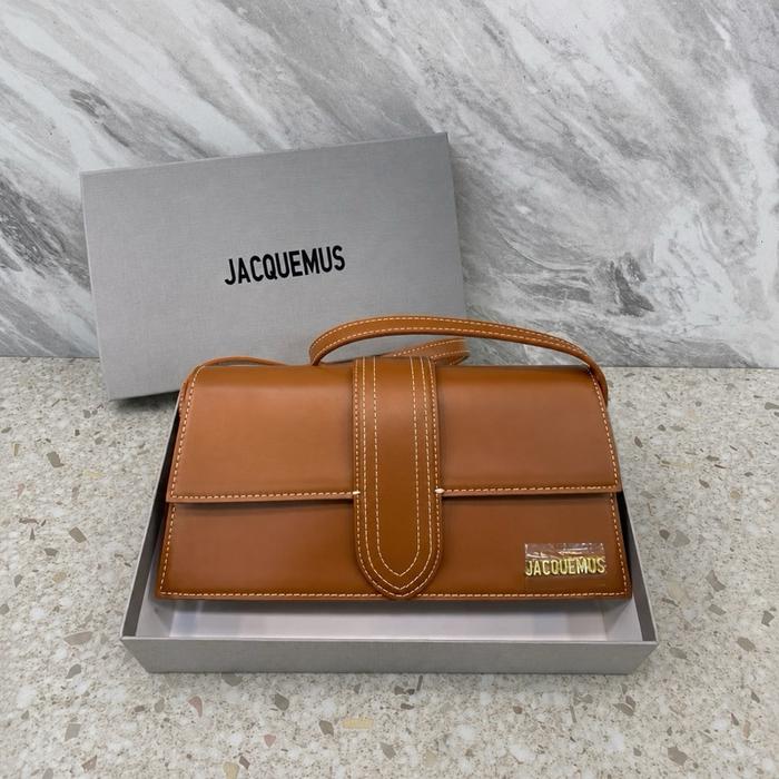 TAS SELEMPANG WANITA JACQUEMUS UK 27CM MODEL BOXY – SHOULDER BAG MINI ELEGAN SET BOX
