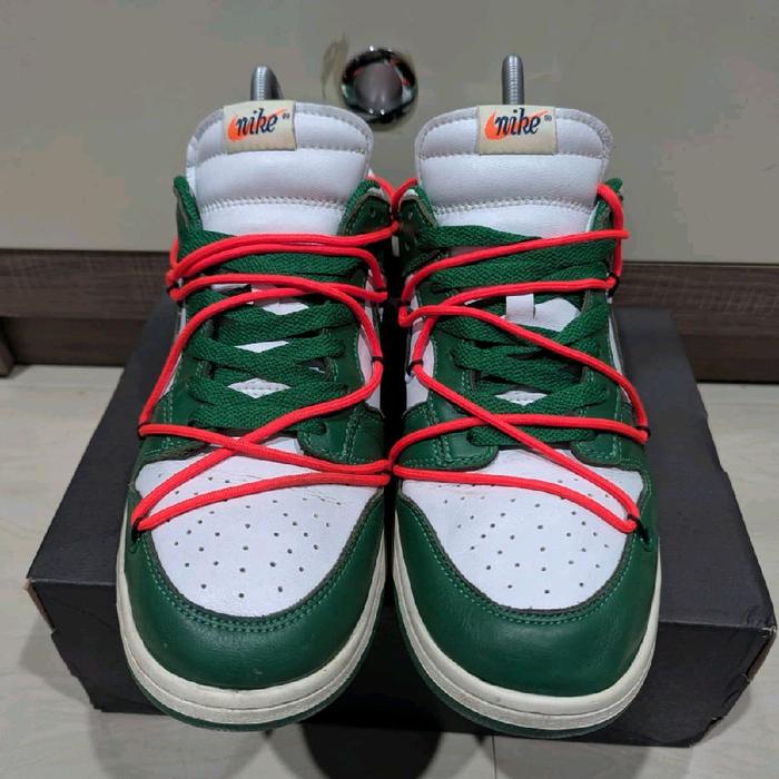 sepatu preloved green pin size 45