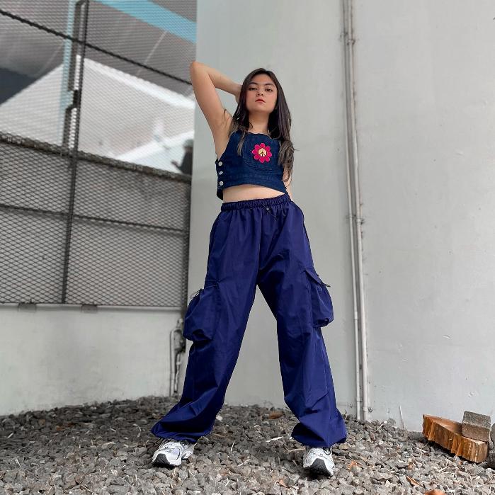 Celana Cargo Cewek dewasa Uni sex Cargo Despo Celana Panjang Cewek Kulot Cewek