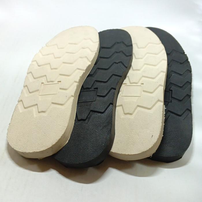Sol Potong Outsole Sepatu Boot Pria Redwing Karet Premium Hitam Putih - Shoes 032