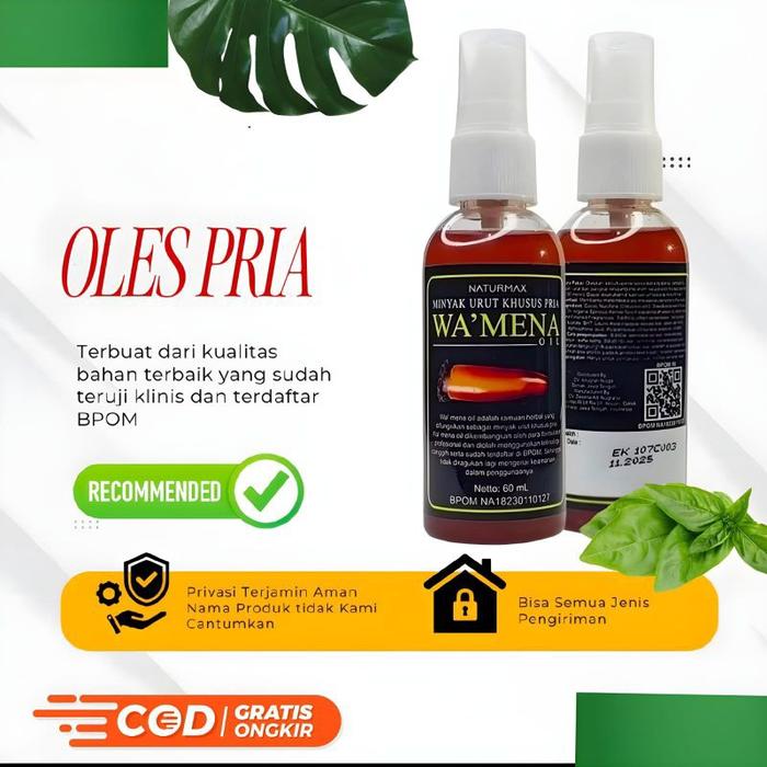 Wamena Asli Original Herbal Oles Tahan lama Jamu Kuat Pria Dewasa Ampuh KUAAT Perkasa Aman Saat Di p
