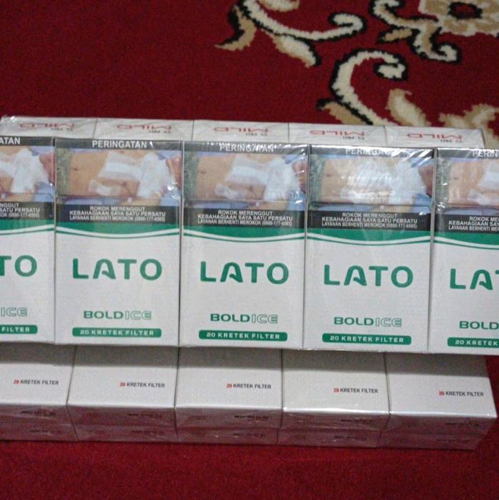 asesoris kalung perak anti karat berlogo lato bold ice.