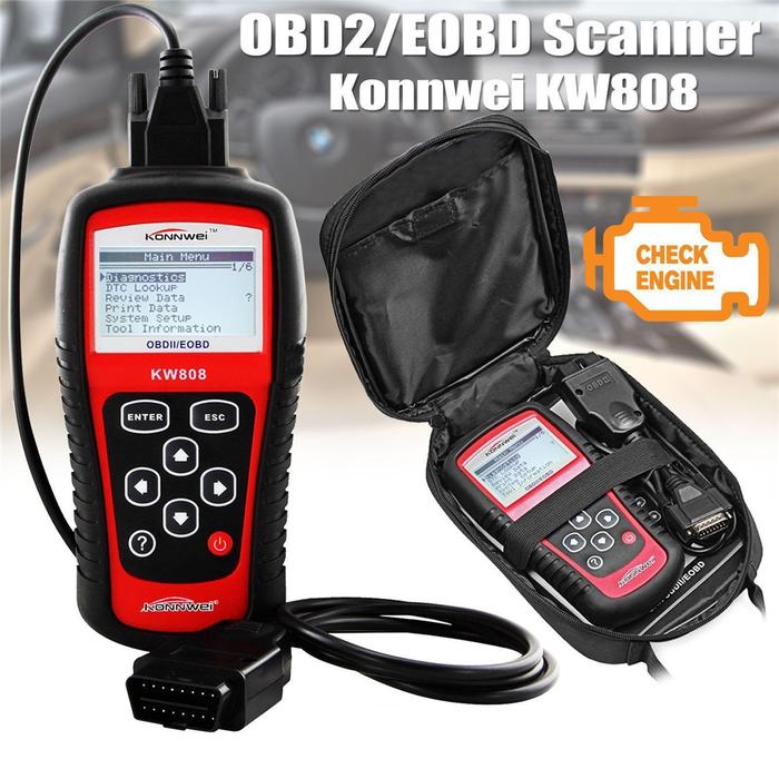 KONNWEI KW808 OBD Car Scanner OBD2 Auto automotive Diagnostic Scanner
