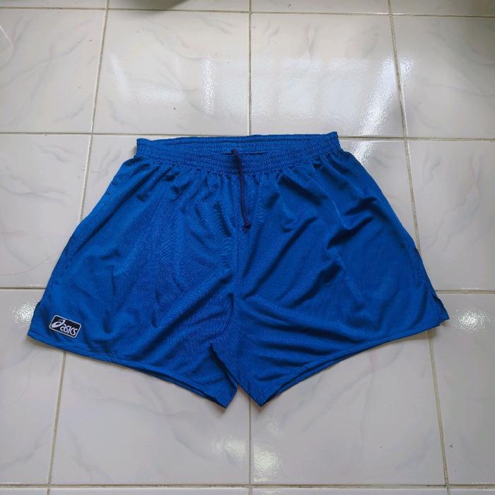 Vintage Asics Celana Pendek Basic Jersey