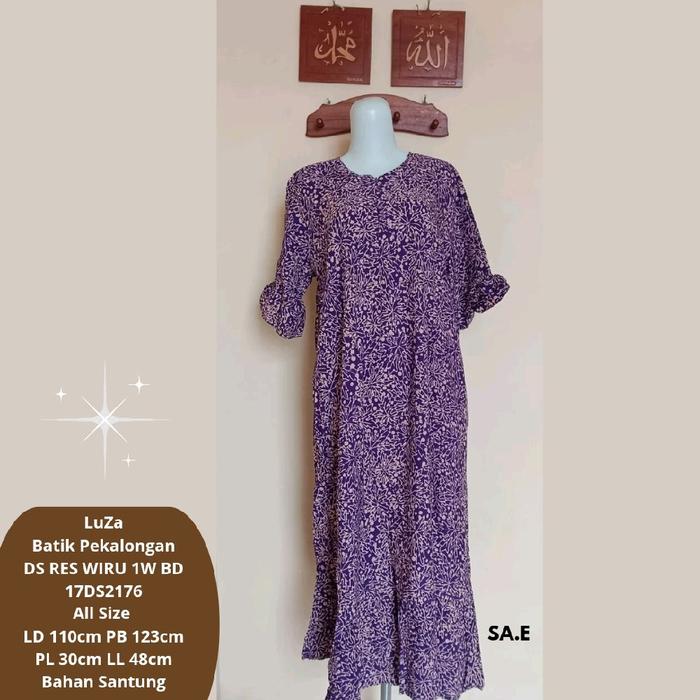 Daster LuZa Batik Pekalongan DS RES WIRU 1W BD (E)