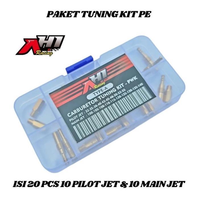 PAKET SPUYER PILOT JET MAIN JET 20 PCS PWK PE PWL PWM PJ 10 MAINJET 10 PILOT JET PAKET REPAIR KIT PE
