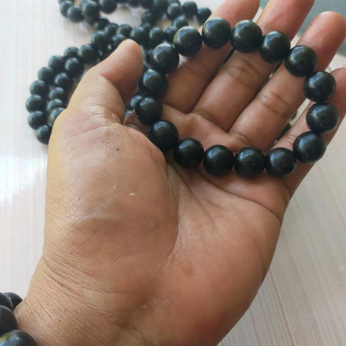 gelang pocok lontar biji gebang hitam gelang jumbo kokka jawa gelang tasbih