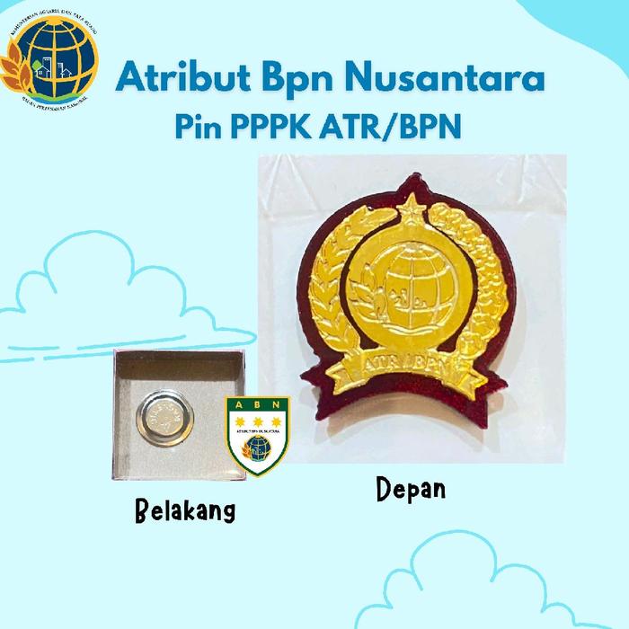Pin PPPK (P3K)  ATR/BPN   (magnet) Kementerian ATR/BPN