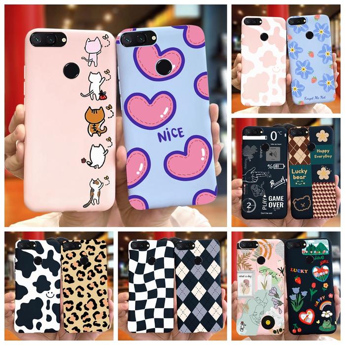 For Xiaomi Mi 8 Lite Phone Case Xiaomi Mi8 8 SE Lovely Pattern