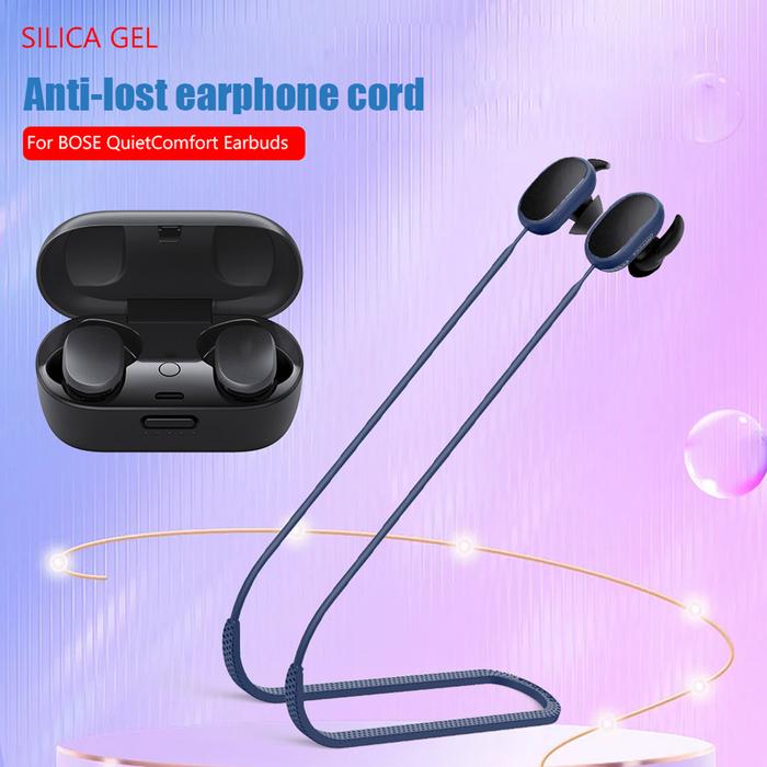 Tali Leher Earphone Silikon Anti Hilang Tali untuk BOSE QuietComfort
