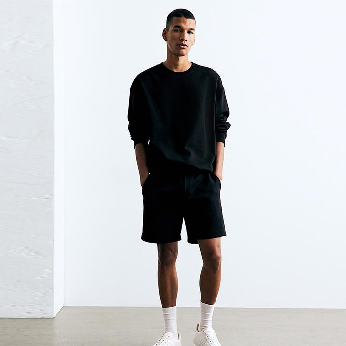 Sweater Hitam Lengan Panjang Crewneck Andy by Frank Dandy
