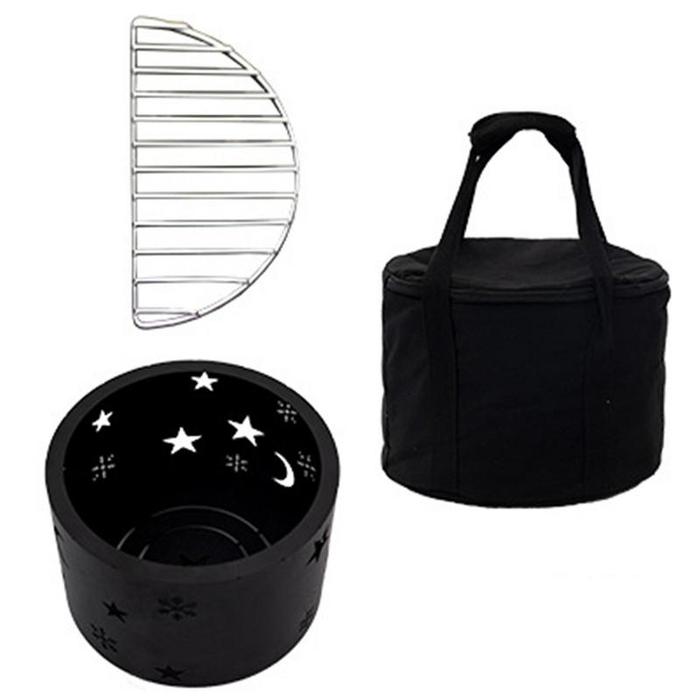 Camping Wood Stove Folding Wood Stove With Vent Design