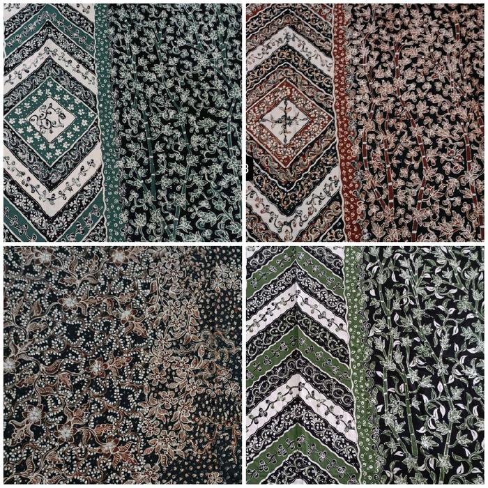 SARUNG STANDART KODE CSS SERI 2 WARNA MOTIF BAMBU MOTIF LATOHAN BATIK TULIS LASEM