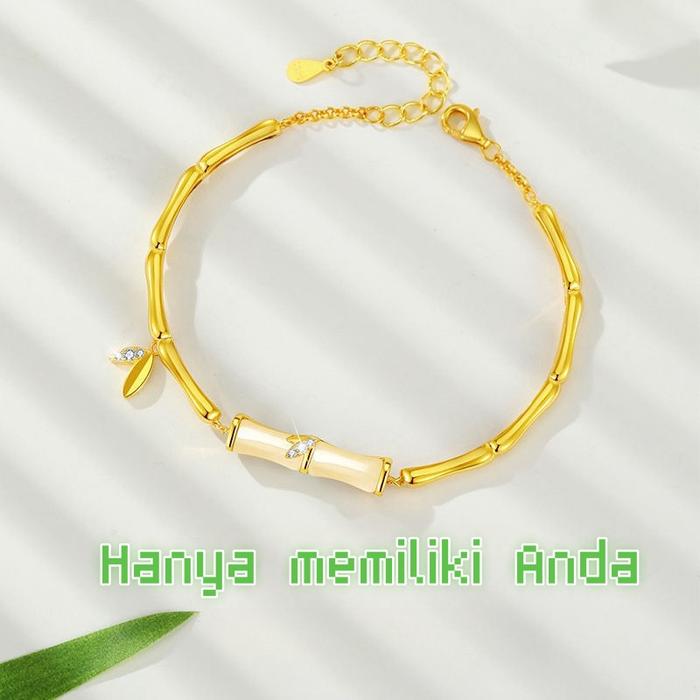 Gelang giok bambu titanium Gelang giok bambu titanium original