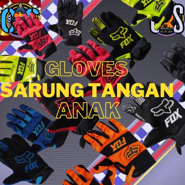 TERBARU!!! Sarung tangan anak sepeda motor mini trail cross anak/Glove trail cross offroad roadrace 