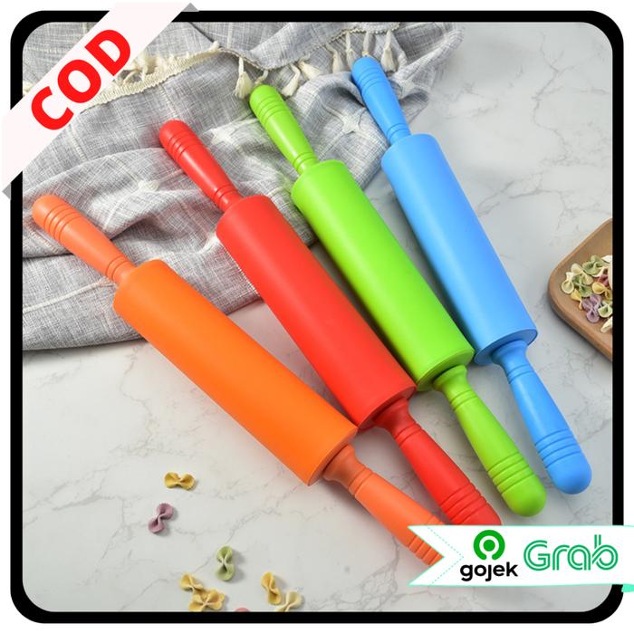 KAISSO - PENGGILING KUE ADONAN SILIKON / ROLL GILINGAN KUE / PERATA PIN ADONAN KUE