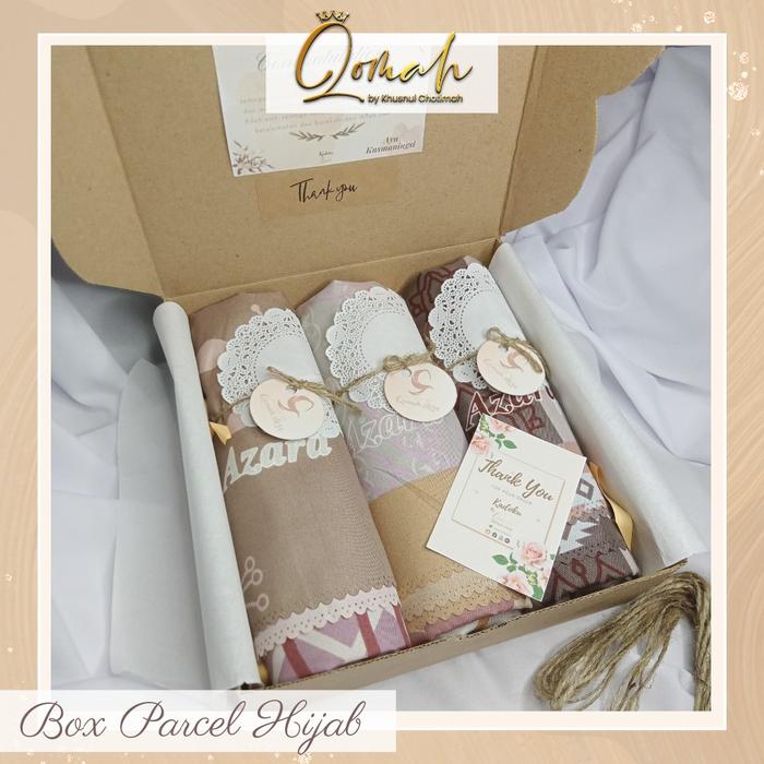 hampers box hijab hampers jilbab souvenir kado