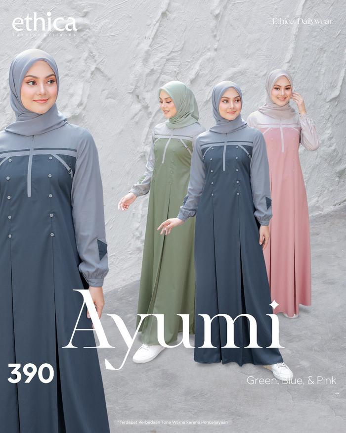 GAMIS AYUMI 390 BY ETHICA TERBARU (BISA COD)
