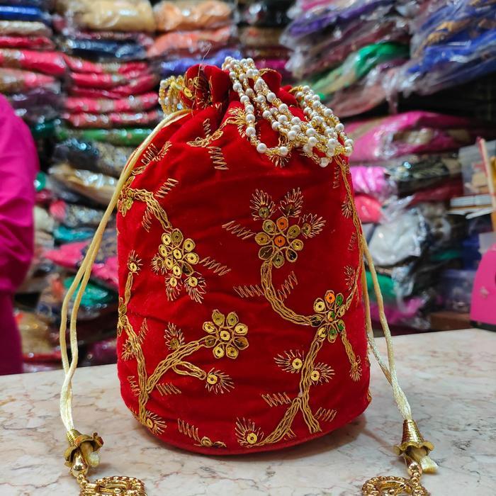 Tas India / Tas Handphone India / Tas Mutiara Import India -Gratisongkir