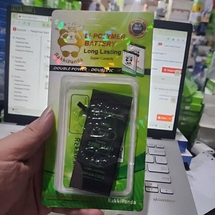 BATERAI BATRE BATTERY untuk apple IPHONE 6S ORIGINAL RAKKIPANDA DOUBLE POWER