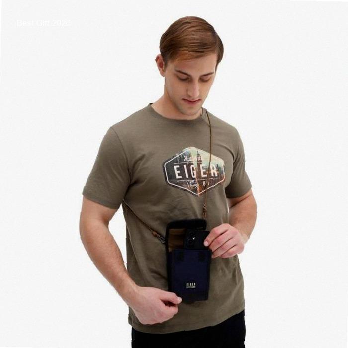 New arrival Tas Selempang Eiger 910007933/910004467 X-Roadtrip Pouch 1L tas hp tas mini - Navy | bes