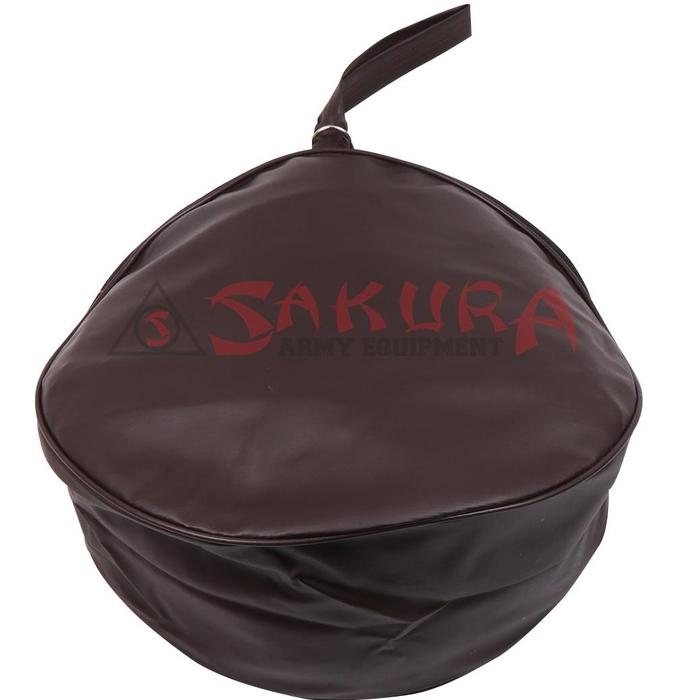 Tas Topi Pet Polos Coklat Tas Pet Polisi Coklat