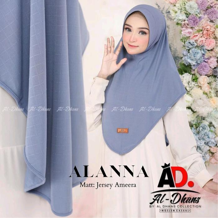 Jilbab Alanna Al-Dhans Collection Jersey Ameera
