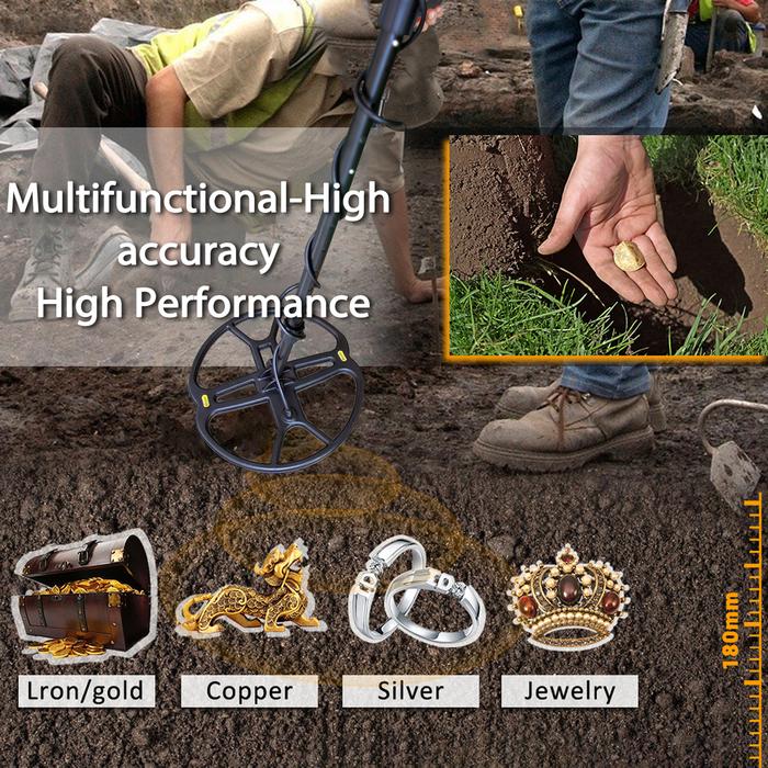 TX-950 LCD Display Screen Handheld Metal Detector High Accuracy Metal