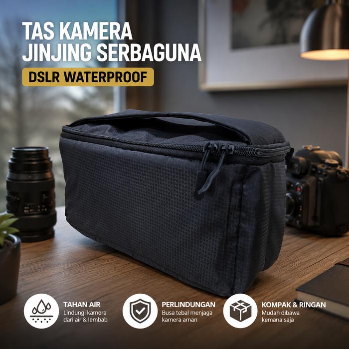 Cahaya Bundaran | Tas Kamera Jinjing Serbaguna DSLR | Tas Jinjing Serbaguna DSLR Waterproof | Tas Wa