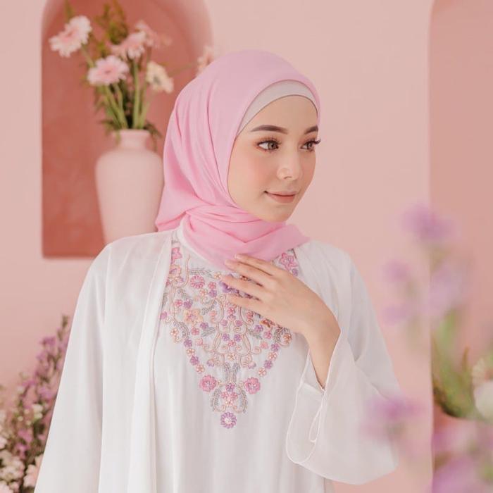Kerudung bella square segi empat bahan pollycotton premium hijab bella square premium Muslim Polycot