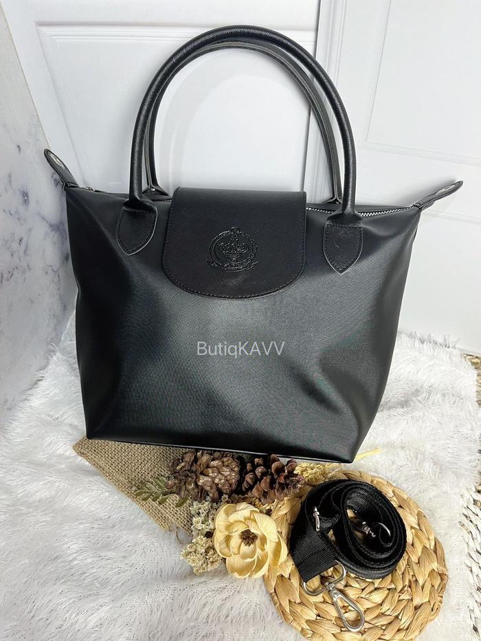 Tas LC Sedang Logo Embos Persit