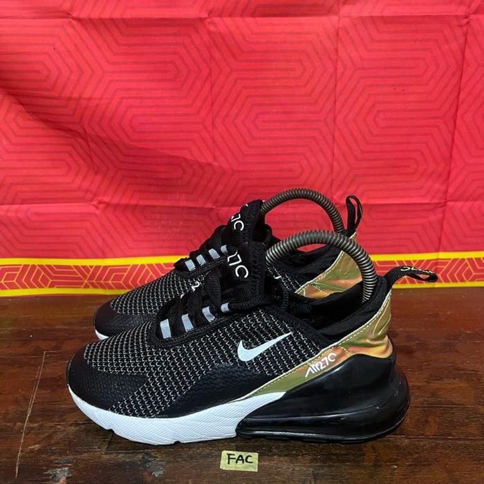 Sepatu second ori nike am 270 black arctic size 36
