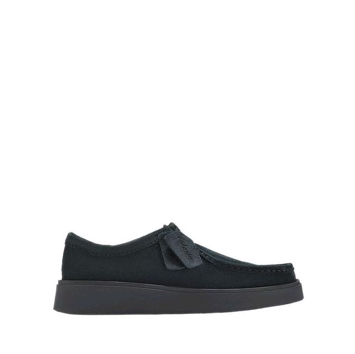 CLARKS Men's Loafers Shoes Torview Sde Sepatu Casual Loafers Pria Original - Black