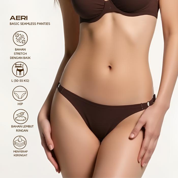 Celana dalam cd pakaian dalam underwear wanita perempuan dewasa g string katun sexy seksi polos 7335