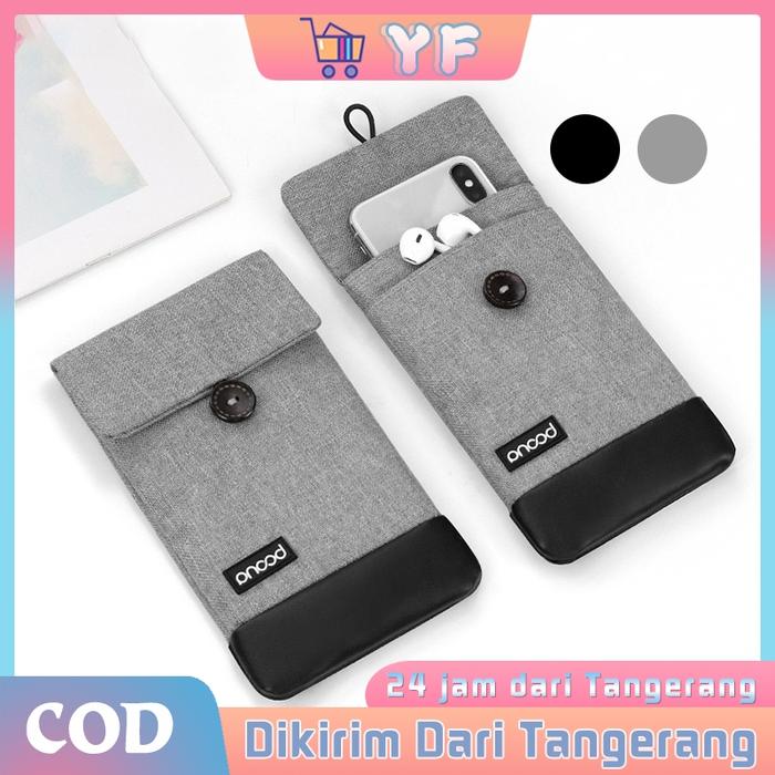 Dompet Pouch Hp / Tas Powerbank Dan Handphone / Tempat Powerbank Dan Charger