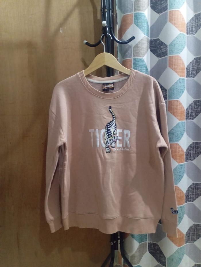 Boxy Ambler CN-CrewNeck Brand Ambler Unisex Warna Coksu