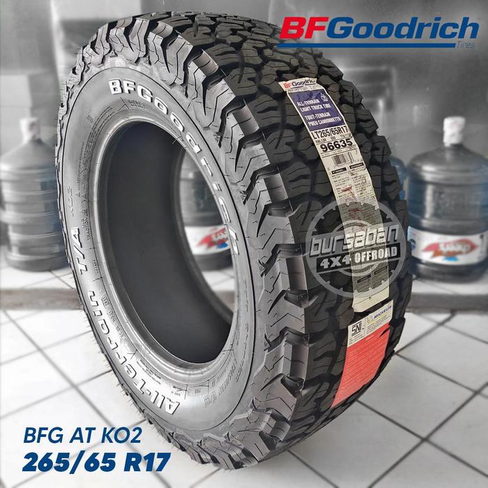 BAN 265/65-17 BFGoodrich AT KO2 Thailand Hilux DC Fortuner R17