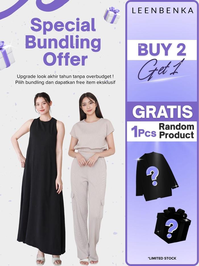 LEENBENKA BUNDLING Zefanya Dress & Zoella One Set #4384