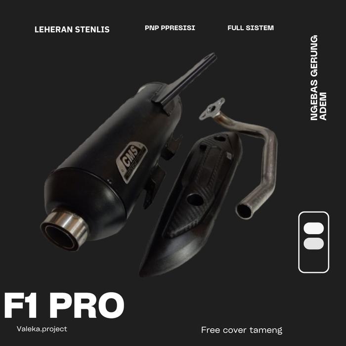 knalpot copy cms FULLSISTEM bas adem beat, scoopy, nmax,aerox,mio, Vario DLL