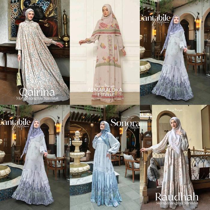 [KHANZA MARYAM] GAMIS SYARI PREMIUM SALE AMBYAR BY KHANZA MARYAM