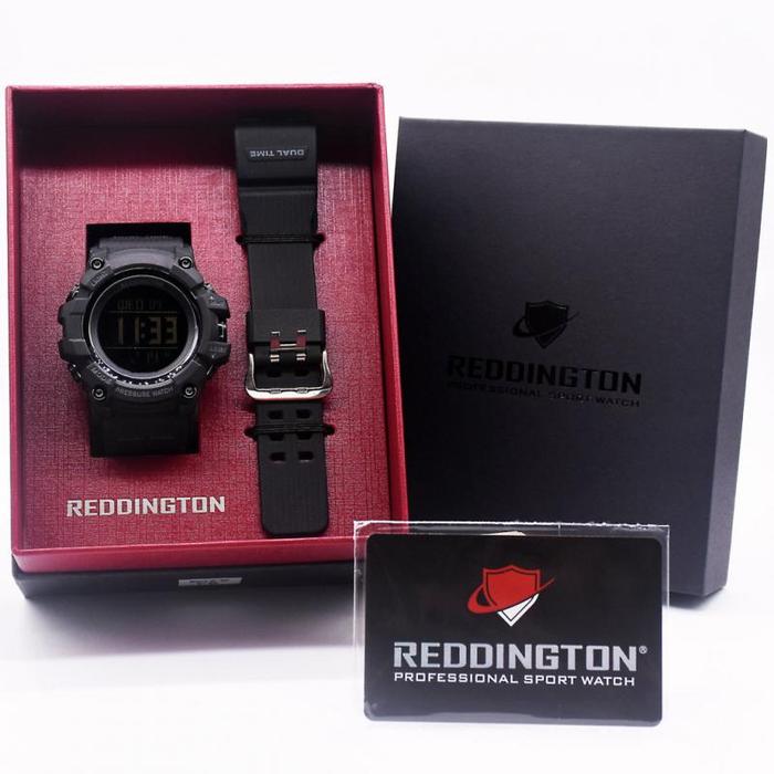 Reddington Jam Tangan Pria Digital R6058 Original dengan Tali Karet Profesional Sport Watch