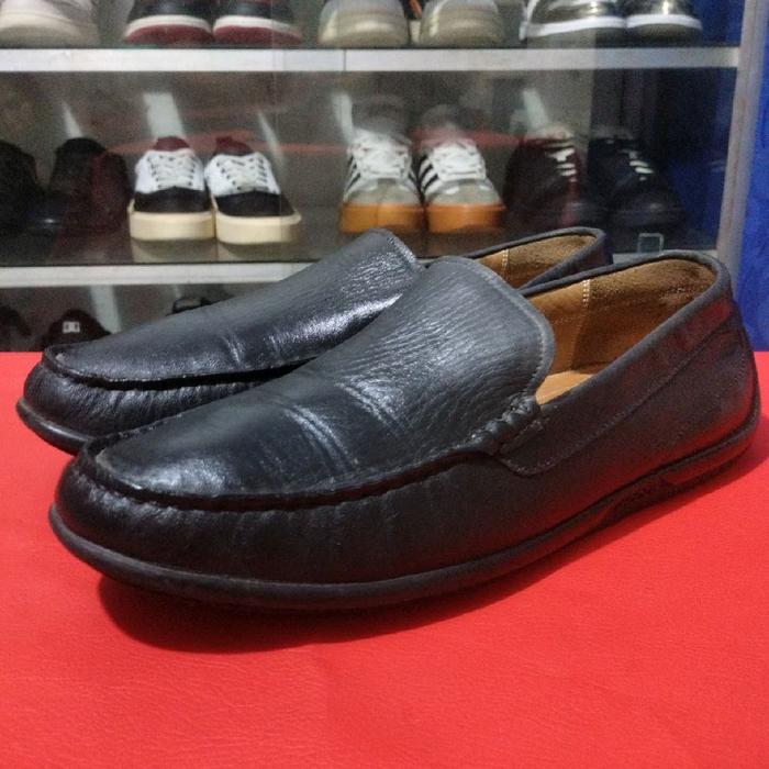 SEPATU SECOND ECCO KULIT HITAM SIZE 43