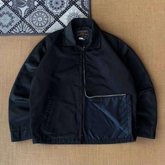jaket Alpha Industries size L (made in USA) 100% original 210526I